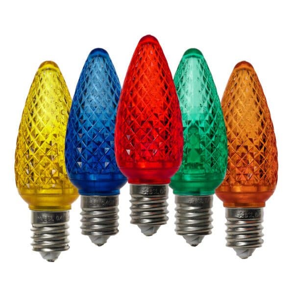 C9 Faceted Bulb (MultiColor) - product image