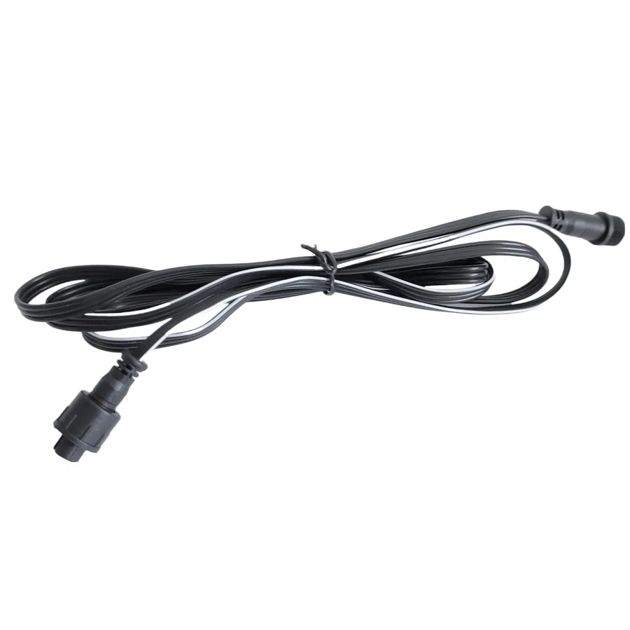 10 ft waterproof LED light extension cable, male to female
