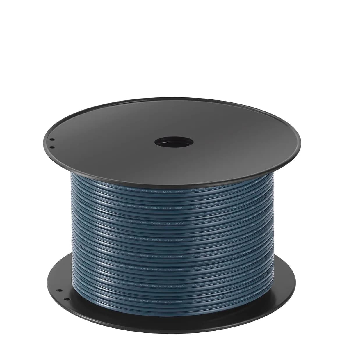 250 ft spool of green 18 AWG SPT-2 extension wire